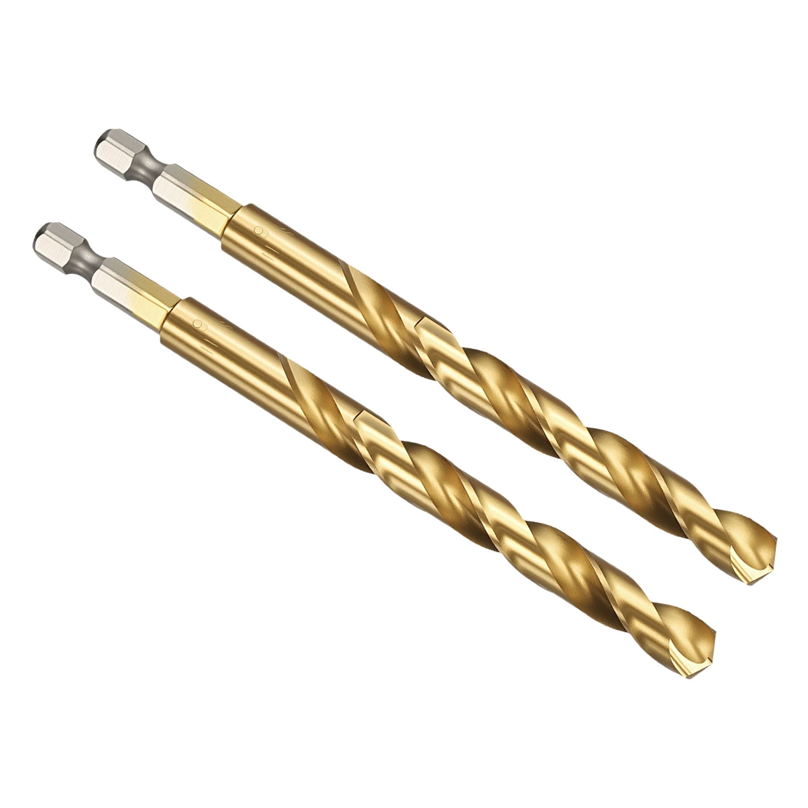 PATIKIL 3.5mm Hex Shank Drill Bit M2 High-Speed Steel for Metal 6 Pack | Bits Quick Change Design for Impact Driver 135° Titanium Nitride TiN Coated for Stainless Steel Hard Metal PATIKIL 3.5mm Hex Shank Drill Bit M2 High-Speed Steel for Metal 6 Pack | Bits Quick Change Design for Impact Driver 135° Titanium Nitride TiN Coated for Stainless Steel Hard Metal