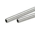 thumbnail image 1 of Uxcell 9mm OD 1mm Wall Thickness 250mm Length 316 Stainless Steel Tube 2 Pack, 1 of 5