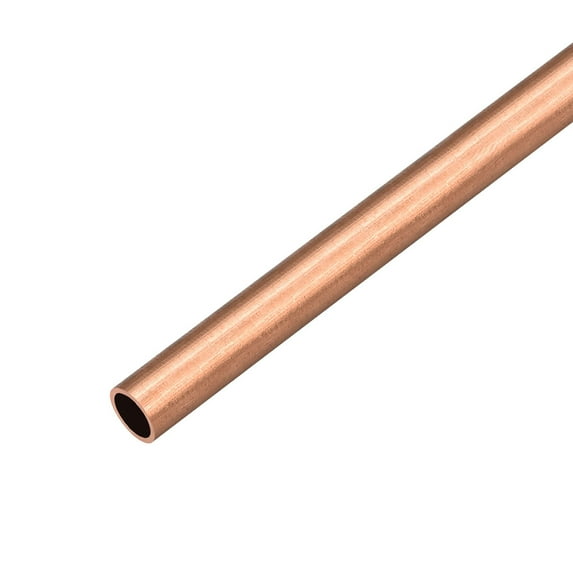 Uxcell 500mm Copper Round Tubing Pipe 7mm(ID)x9mm(OD)x500mm(L)