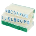 thumbnail image 1 of Uxcell 9mm Plastic 26 Digits Font Size 3 Alphabet A-Z Detachable Letter Stamp Set, 1 of 5