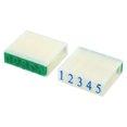 thumbnail image 1 of Uxcell 9mm Plastic 9 Digits Font Size 3 Numeral 0-9 Detachable Number Stamp Set, 1 of 5