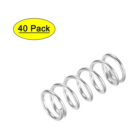 Uxcell 9x22mm Heated Bed Springs for 3D Printer Extruder Compression Spring 40pcs