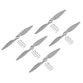 thumbnail image 1 of Uxcell 9x4.5 Inch RC Propellers 2-Vane Blades Props Gray with Adapter Rings RC Airplane Aircraft Prop Replacement 5Pcs, 1 of 6