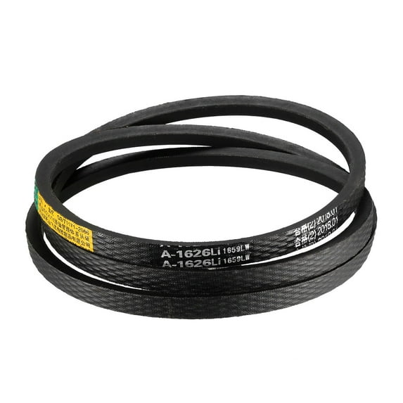 Uxcell A-1626/A64 Drive V-Belt Inner Girth 64 inch Industrial Power Rubber Transmission Belt