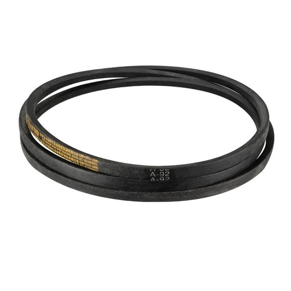 Uxcell A-92 Drive V-Belt Girth 92-inches Industrial Power Rubber Transmission Belt