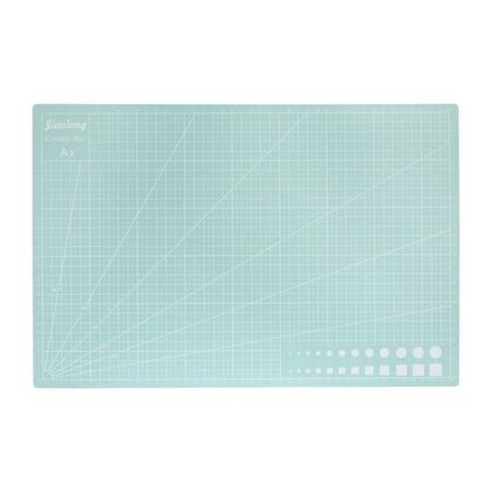 Uxcell A3 Self-Healing Cutting Mat 18"x12" Double-Sided Craft Cutting Board for DIY Art Work Cutting, Light Green