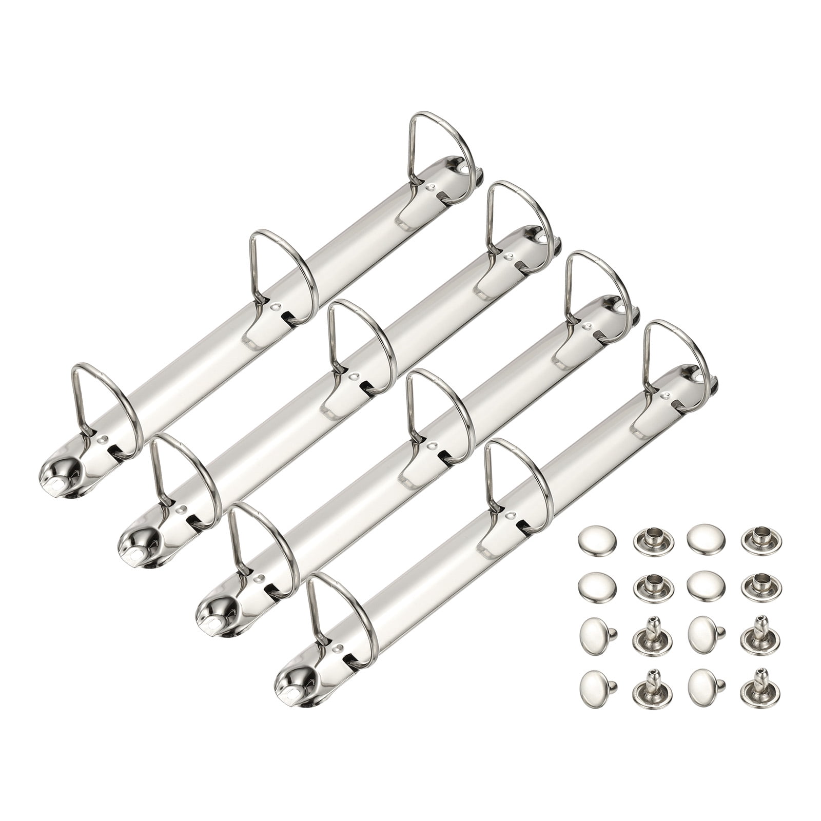 Uxcell A4 3 Hole Ring Binder Mechanisms, 4 Set 1.5