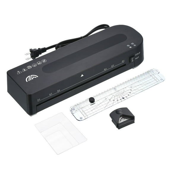 Uxcell A4 Laminator Machine 9" Thermal Laminator Quick Warm Up with Laminating Pouches