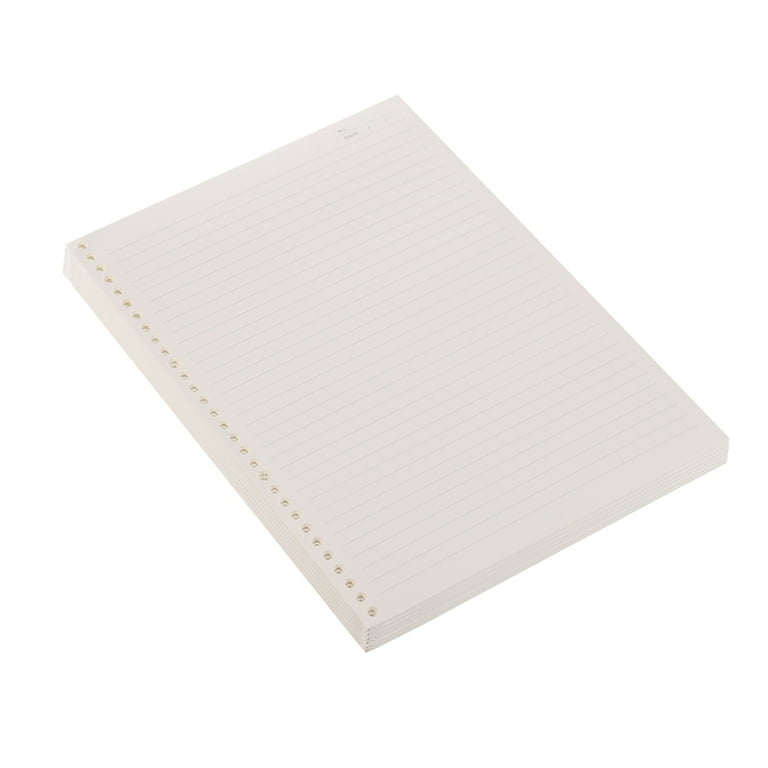 Uxcell A4 Loose Leaf Paper for Binders Notebook Punch Filler Paper