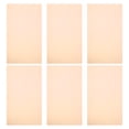 thumbnail image 1 of Uxcell A4 Size Guided Reading Sheet Correction Lighting Gel Filter Colored Overlay Transparent Color Film Orange 6pcs, 1 of 6