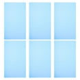 thumbnail image 1 of Uxcell A4 Size Guided Reading Sheet Correction Lighting Gel Filter Colored Overlay Transparent Color Film Sky Blue 6pcs, 1 of 6