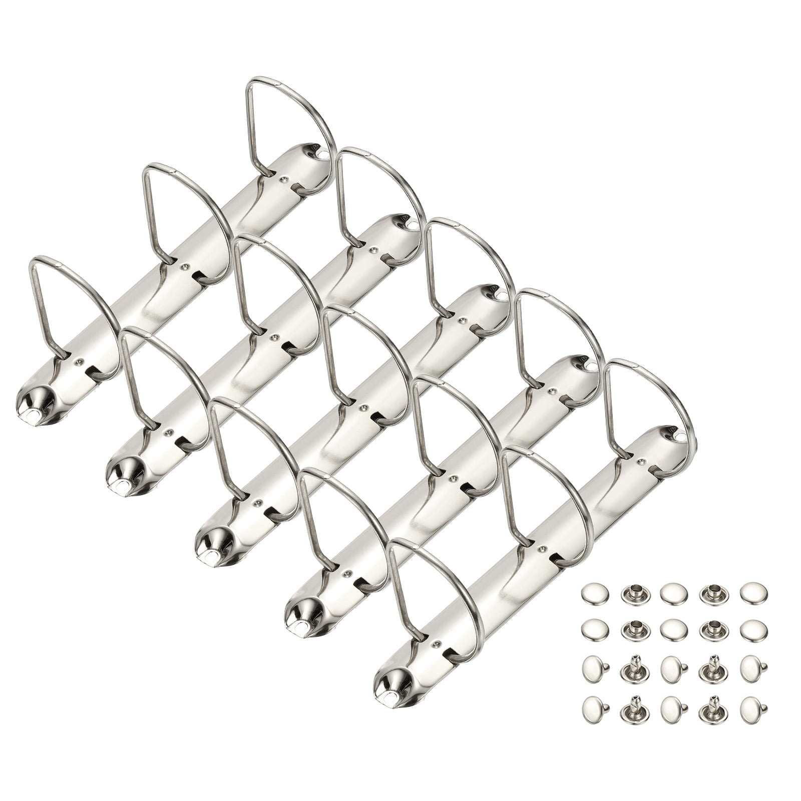Uxcell A5 3 Hole Ring Binder Mechanisms, 5 Set 1.97