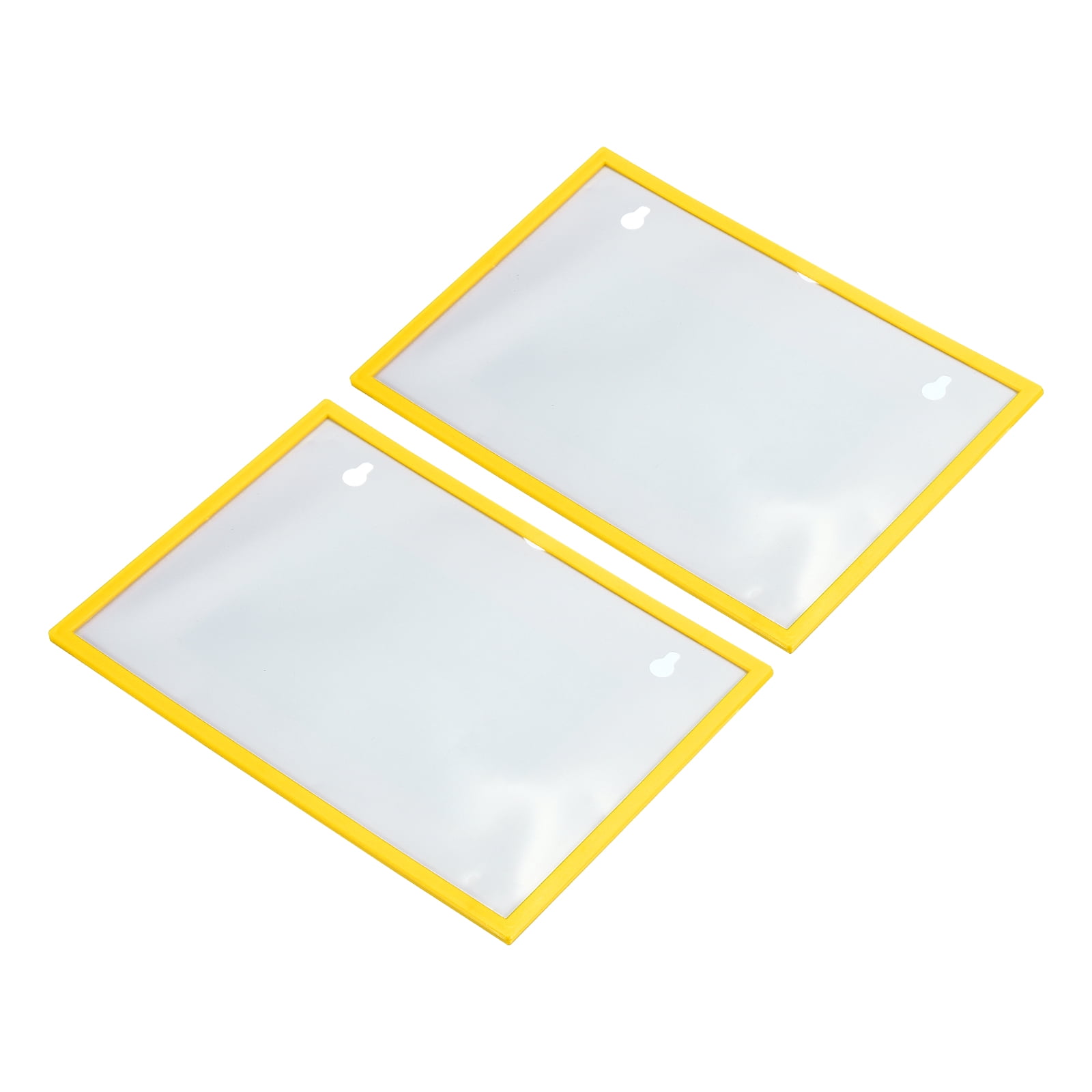 Uxcell A5 5.8x8.3 Inch Magnetic Sign Holder Double Sided Window ...