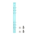 thumbnail image 1 of Uxcell A5 6-Hole Ring Binder Mechanisms, 1 Set Binder Spines Replacement for Office Planners Documents Recipes Organization Storage, Blue, 1 of 7