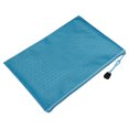 thumbnail image 1 of Uxcell A5 Document Pocket Storage Pouch Waterproof Zipper File Bags, Sky Blue 5 Pack, 1 of 6