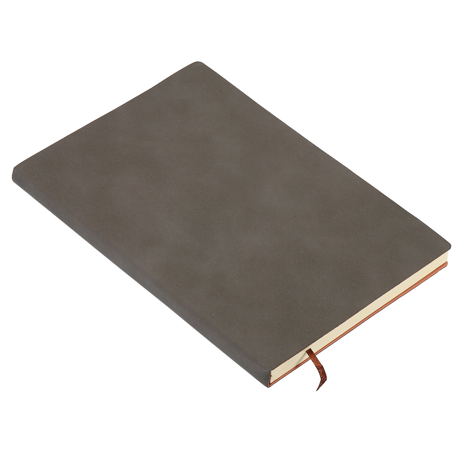 Unique Bargains A5 PU Leather Notebook Soft Cover with 100 Sheets 80 ...