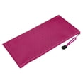 thumbnail image 1 of Uxcell A6 Document Pocket Storage Pouch Waterproof Zipper File Bags, Rose Red 10 Pack, 1 of 6