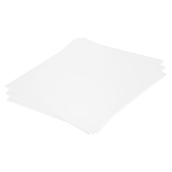 Uxcell ABS Plastic Sheet 10 x 10 x 0.08 Inch ABS Styrene Sheets for Building Model DIY Crafts Panel White 3 Pcs