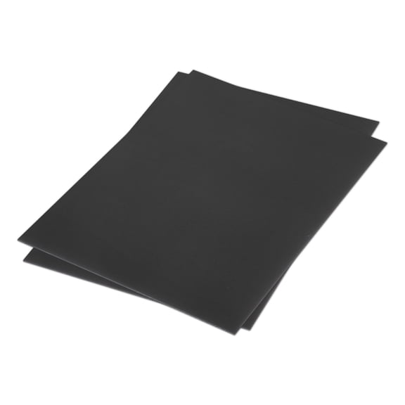 Uxcell ABS Plastic Sheet ABS Styrene Sheets for Building Model DIY Craft Panel Engraving 12 Inch x 8 Inch 2 Black