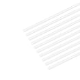 thumbnail image 1 of Uxcell ABS Plastic Square Bars Rod 1mm×1mm×20inch for Architectural Model Making DIY White 10Pcs, 1 of 2