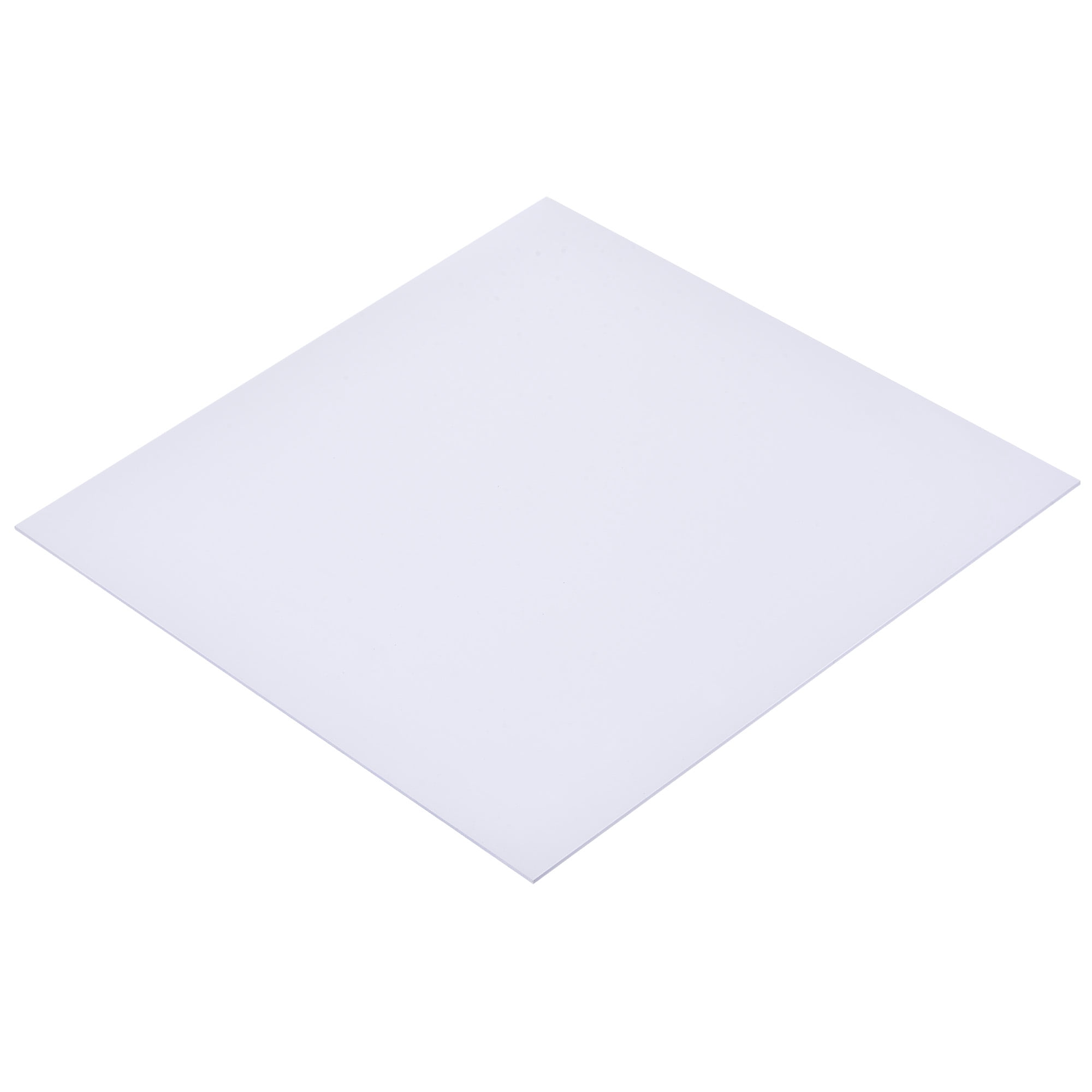Uxcell ABS Sheet for Building Model, DIY Crafts, Panel White 12x12x0.08 ...