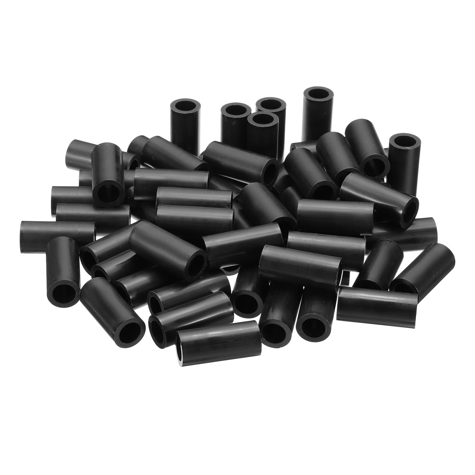 Uxcell ABS Spacers Washer, 60 Pcs 12.2mm ID, 18mm OD, 40mm Length for ...