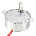 thumbnail image 1 of Uxcell AC 12V 4W 5-6RPM/MIN 50-60Hz CCW Synchronous Synchron Motor, 1 of 5