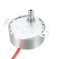thumbnail image 1 of Uxcell AC 24V 50-60Hz CCW/CW 4W 5-6RPM Synchronous Motor - Turntable Motor, 1 of 5