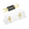 thumbnail image 1 of Uxcell ANL Fuse Holder, with 60 Amp Fuse DC 32 Volt for Audio Amplifier Inverter Replacement, 1 of 3