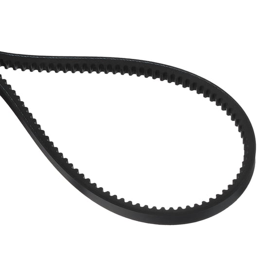 Uxcell AX94 Rubber V-Belt, Raw Edge Cogged V Belt 1/2" Width x 94" Length