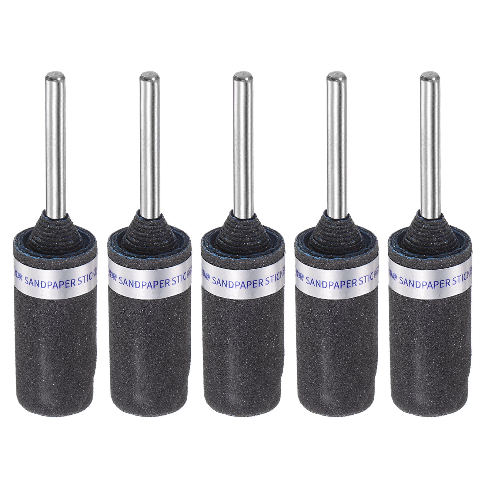 Uxcell Abrasive Sandpaper Rolls 240 Grit 3mm Shank Sanding Drums ...