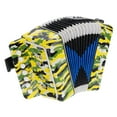 thumbnail image 1 of Uxcell Accordion 10 Keys Button Accordion Mini Musical Instrument Gifts for Children Beginners Educational, Camo, 1 of 6