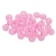 thumbnail image 1 of Uxcell 60Pcs Acrylic Beads, Cute Beads Bulk Spacer Bead Bubble Ab Crystal Plastic Candy Loose Round Pearl Bead , Pink, 1 of 6