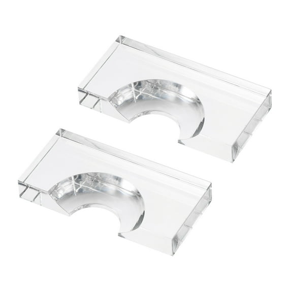 Uxcell Acrylic Billiard Locator Position Marker for 2 1/4" Pool Balls, Clear 2 Pack