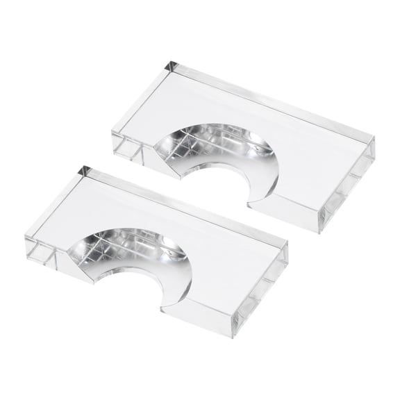 Uxcell Acrylic Billiard Snooker Locator Position Marker for 2 1/16" Pool Balls, Clear 2 Pack