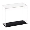 thumbnail image 1 of Uxcell Acrylic Clear Display Case Box Dustproof Protection Showcase  11.8''x3.9''x9.8'', 1 of 6