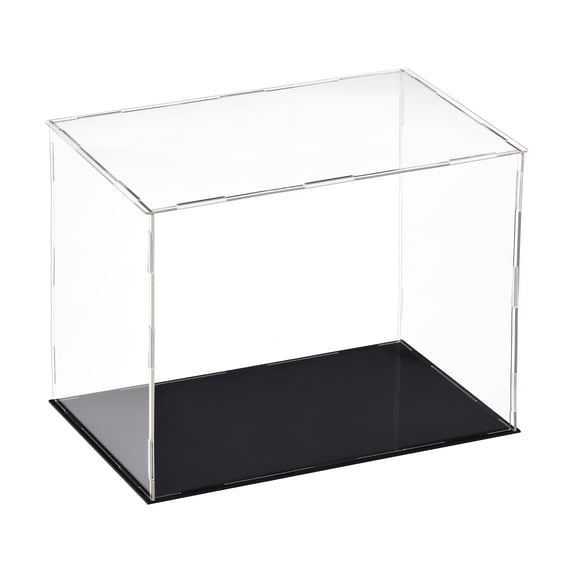 Uxcell Acrylic Clear Display Case Box Dustproof Protection Showcase 11.8''x5.9''x9.8''