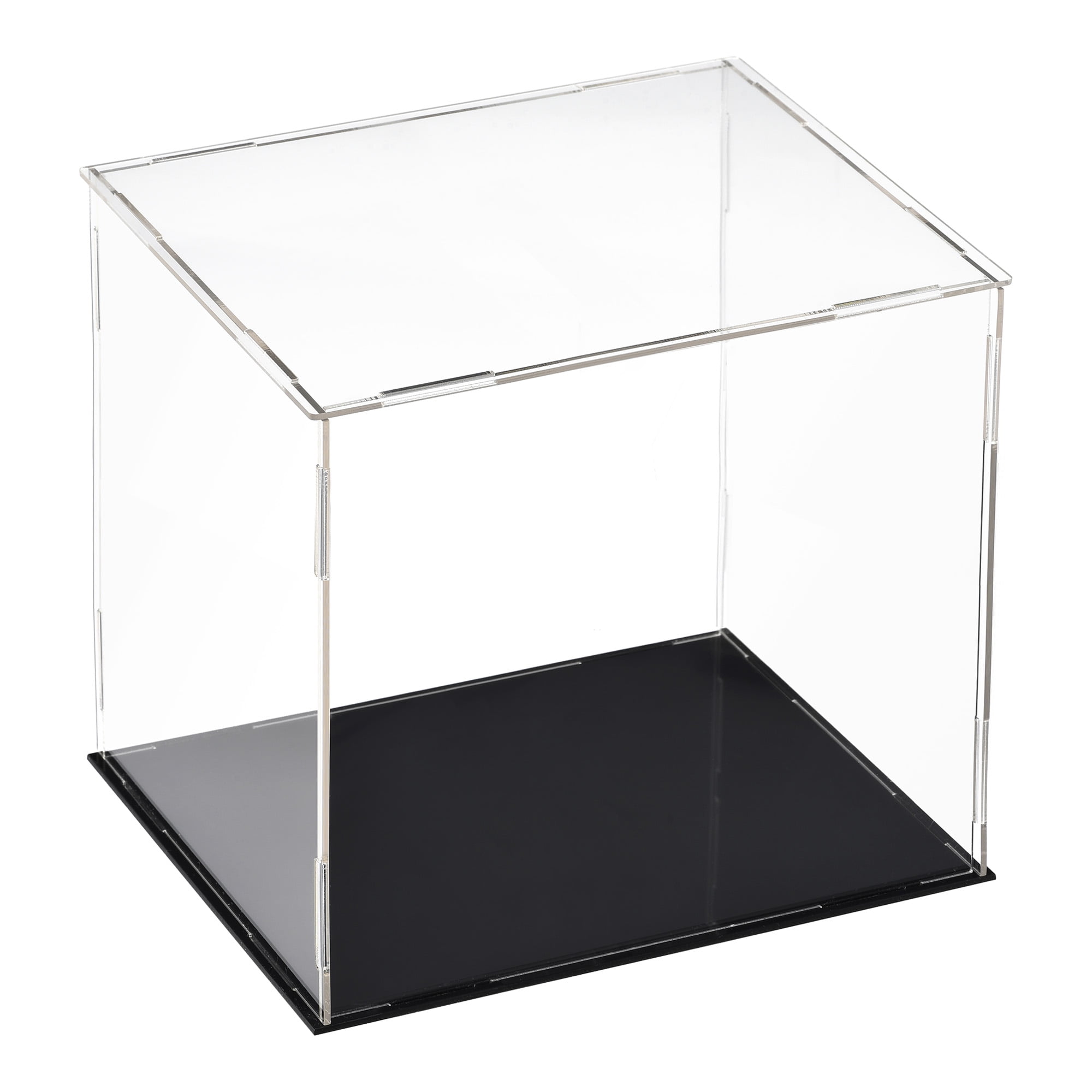 Uxcell Acrylic Display Case Box Dustproof Protection Showcase Cube ...