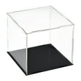 thumbnail image 1 of Uxcell Acrylic Clear Display Case Box Dustproof Protection Showcase Cube Collectibles Show Box 25x25x25cm, 1 of 6