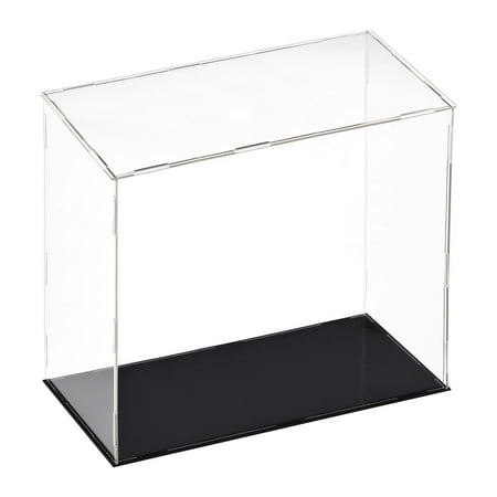 Uxcell Acrylic Clear Display Case Box Dustproof Protection Showcase Cube Collectibles Show Box 30x15x30cm