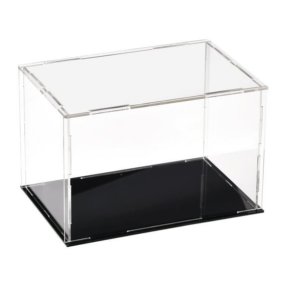 Acrylic Clear Display Case Box Dustproof Protection Showcase Cube Collectibles Show Box 5.9 x 3.9 x 3.9 inch