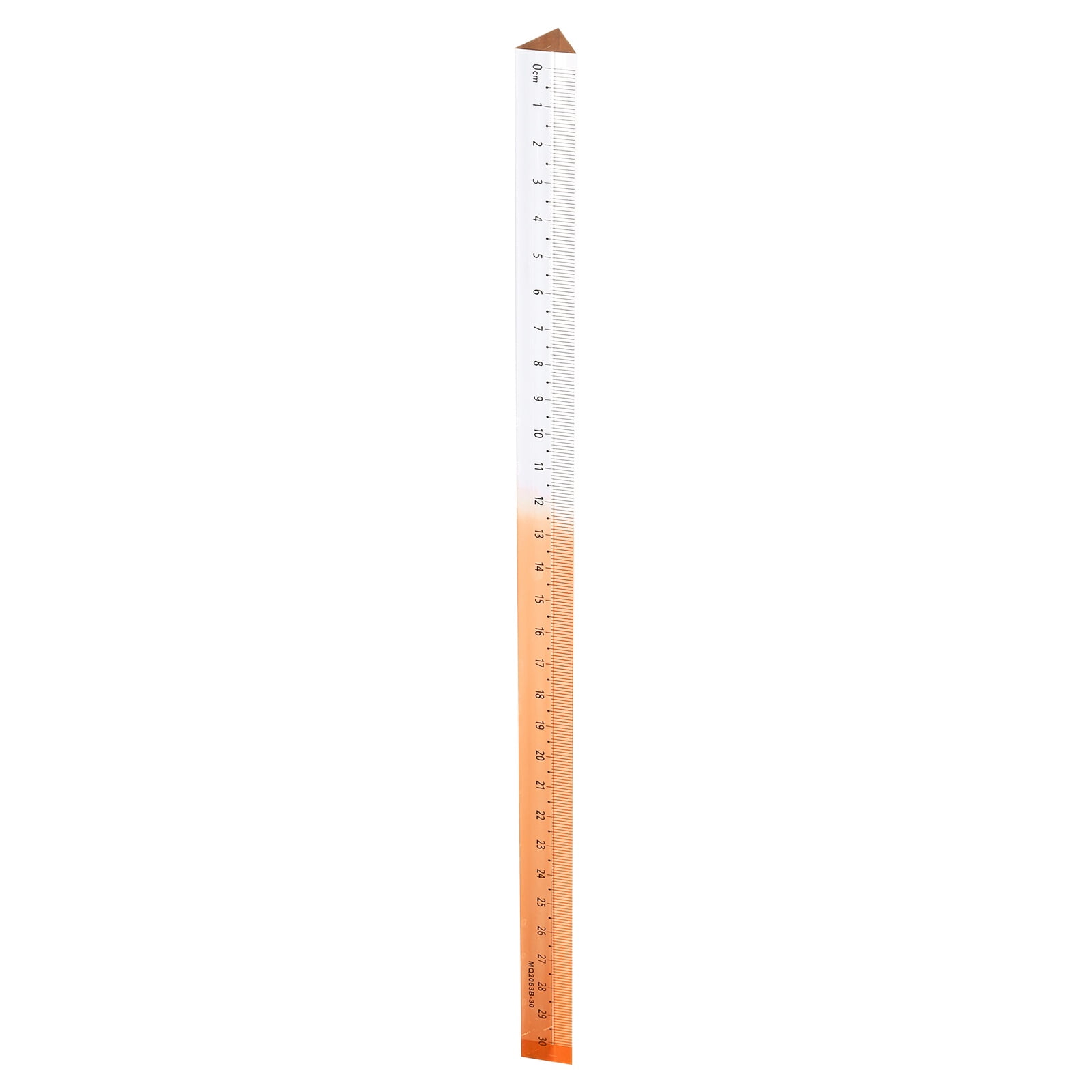 Uxcell Acrylic Clear Straight Rulers 30cm Metric Transparent Gradient ...