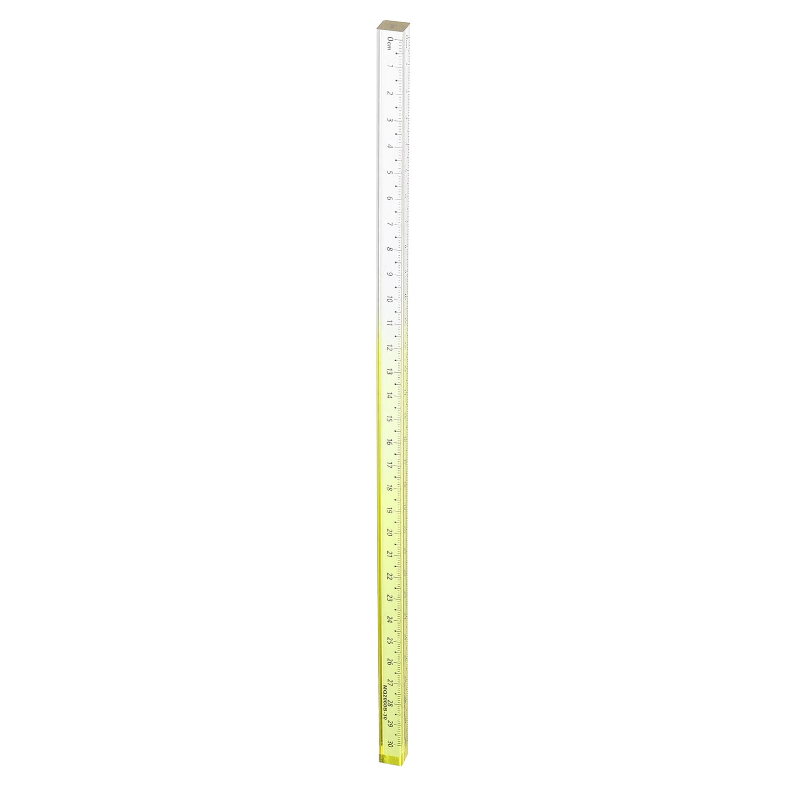 Uxcell Acrylic Clear Straight Rulers 30cm Metric Transparent Gradient ...