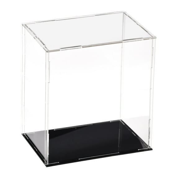 Uxcell Acrylic Display Case Box Dustproof Protection Showcase Cube Collectibles 5.9x3.9x7.9 inch