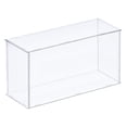 thumbnail image 1 of Uxcell Acrylic Display Case Plastic Box Cube Storage Box Assemble Dustproof Showcase 12.2x4.3x6.1 Inch, 1 of 6