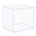 thumbnail image 1 of Uxcell Acrylic Display Case Plastic Box Cube Storage Box Clear Assemble Showcase 36x31x31cm for Collectibles, 1 of 5