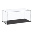 thumbnail image 1 of Uxcell Acrylic Display Case Plastic Box Cube Storage Box Clear Small Assemble Dustproof Showcase 36x16x15.5cm, 1 of 5