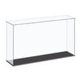 thumbnail image 1 of Uxcell Acrylic Display Case Plastic Box Cube Storage Box Clear Small Assemble Dustproof Showcase 16.1x4.3x10" for Collectibles Items, 1 of 5