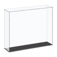 thumbnail image 1 of Uxcell Acrylic Display Case Plastic Box Cube Storage Box Clear Small Assemble Dustproof Showcase 16.1x4.3x14" for Collectibles Items, 1 of 5