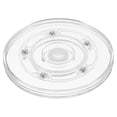 thumbnail image 2 of Heavy Duty Lazy Susan Turntable Organizer Acrylic 8 Inch Organizers For Kitchen Corner Cabinets Spice Rack Cake Decorating TV Laptop Computer Monitor 2 of 11